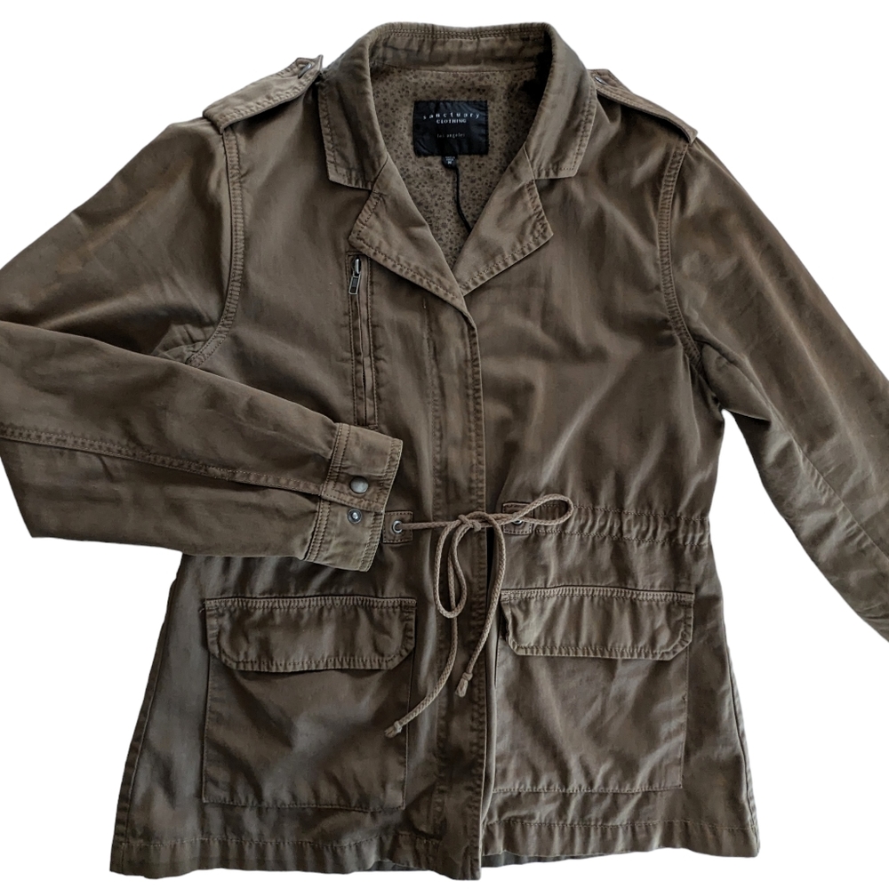 Sanctuary Fatigue Jacket Size Medium - image 4